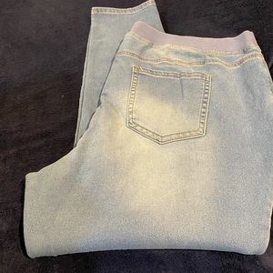 Plus size pull on skinny jeans size 24/26